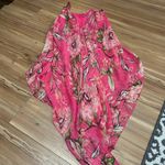 Unique spectrum  Floral Pink Tunic Tank Top Size 1X Photo 0