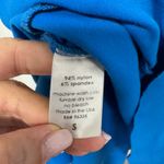 Susana Monaco Susan Monaco Womens Blue Ruffled Tank Top Blouse Size Small Maternity Breezy Photo 6