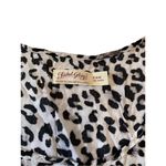 Faded Glory  Leopard Print Tank Top Cheetah Wide Strap Beach Coastal Summer Photo 5