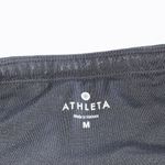 Athleta  Crop Capri Leggings Womens Size M Black Athletic Pants Running Yoga Photo 2