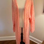 Anthropologie Duster Kimono Cardigan Pink One Size Boho Soft Lightweight OS Photo 4