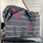 Stone Mountain  Leather Crossbody Purse Brown/Black Photo 8