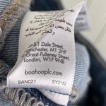 Nasty Gal Sequin Embroidered Flare Jeans Women's Size 8 Festival Boho Flower Photo 8