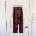 Commando  Faux Leather Paper Bag Pant Oxblood Photo 5