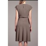 M.M. Lafleur The Monique Wrap Dress in Taupe Size 2 Neutral Career Office Brown Photo 2