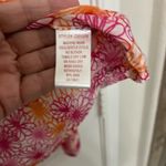 Panhandle Slim Pink and Orange Floral Button Down Shirt Size S Photo 3