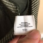 Guinevere Women’s Striped Ruffle Trim Detail Green White Open Front Cardigan Photo 7