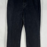 Old Navy  High Rise Wow Straight Leg Jeans Stretch Black Denim Size 8 Photo 0