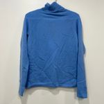 J. McLaughlin  Cabot Sweater Small NWT $248 100% Cashmere‎ Turtleneck Blue Solid Photo 2