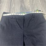 Boden Dark Navy Blue/Black Pinstripe Dress Pants; 10 Regular Women’s Black Photo 4