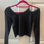 ZARA  Black Rhinestone Long Sleeve Top Photo 1