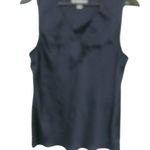 Banana Republic  8 V-Neck Satin Sleeveless Top in Deep Eggplant Photo 1