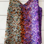 CAbi Merry Go Round Colorful Floral Sleeveless Top Photo 6