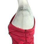 Tadashi Shoji One-Shoulder Bandage Party Cocktail Sheath Midi Dress Size Small Photo 9