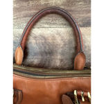 J.Crew  Women's Brown Genuine Leather Teddie Satchel Bag Photo 10
