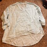 Jones New York  Linen Tunic Top Roll Tab Sleeve V Neck‎ Casual 2X Photo 5