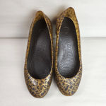 Crocs  Women's Shoes Carlisa Animal Print Wedges Size 6 Photo 7