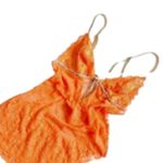 Victoria's Secret Very Sexy Sheer Lacy Orange Leopard Cami 2007 XS Photo 1