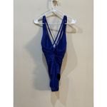 La Blanca , Island Goddess Multi-Strap Cross-Back One Piece Swimsuit, Size 14 Photo 3