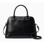 Kate Spade  Wellesley Small Rachelle Satchel Black Crossbody Strap Photo 0