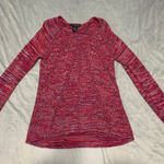 Calvin Klein Jeans Calvin Klein Red Marled Knit Sweater EUC Size S Photo 0