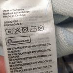 Divided H&M Blue & White Squiggly Chevron Pattern Dress with Collar NWT!!! Photo 3