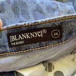 BLANK NYC  Mid Rise Skinny The Bond Wild Side Size 26 Animal Leopard Denim Jeans Photo 5