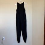 Joie  Black Mardalina Sleeveless Crepe Drawsting Jogger Jumpsuit Sz M $258‎ Photo 10