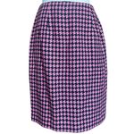 Ann Taylor NWT Vintage  Pink & Navy Wool Blend Tweed Pencil Skirt Sz 10‎ Photo 1
