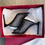 Valentino Garavani Valentino Rockstud shining mesh studded mules slide sandal size IT 37.5 NIB Photo 13