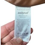 Edikted  Vegan Leather Quilt Lined Oversized Brown Bomber Jacket, Size S Photo 4