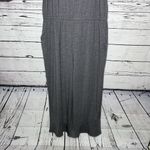 LOGO By Lori Goldstein LOGO Lounge by Lori Goldstein Sz XL Gray One Piece Jersey Knit Wide Leg Jumpsuit Photo 2