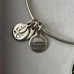 ALEX AND ANI Gently Used  Like A Sister To Me Charm Bangle Bracelet Photo 2