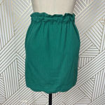 Lauren James  Scalloped‎ Seersucker Skirt in Green Size XS Photo 7