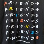 FRIENDS Graphic Statement T Shirt Black Size Medium Photo 2