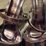 Rampage  Women's Shiny Brown Sandals Photo 4