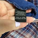 AQUA  Flannel Top Size Medium Photo 4