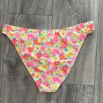 No Boundaries NO BUNDARIES Yellow Floral Bikini Size XXL Photo 2