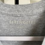 Serengetee  Pocket Tee shirt Blue Plaid with Sunflowers Limited Edition medium Photo 3