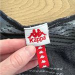 Kappa  - Sleeveless Crop Top in Black & Gray Photo 1