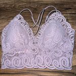 PINK - Victoria's Secret PINK Crochet Lace Bralette in Pink (M) Photo 0
