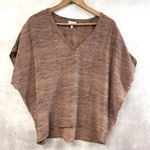 Joie  Womens Silk Blouse Top Medium Abstract Stripe Dolman Contemporary Minimal Photo 1