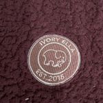 Ivory Ella purple Quarter Zip Relaxed Sherpa Jacket S Photo 2