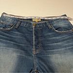 Current/Elliott Current Elliott The Pony Boy Women 27 Blue Denim Jean Capri Cropped Button Fly Photo 4