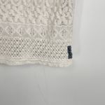 Blanc Du Nil Women's White Lace Fitted Short Sleeve Knee Length Dress Size T4/42 Photo 3