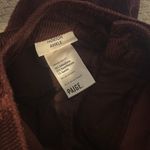 Paige Hoxton Ankle Slim Corduroy Pants Size 27 Dark Currant Wine Photo 9