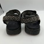 Teva  Women's Sandal 9 Black‎ Sport Hiking Water Strap Sandals Pattern Outdoor Photo 5