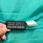 wilson's leather Vintage Wilsons 100% Leather Green Skirt Sz 8 Photo 7