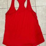 Nike Women Athletic Sleeveless Just Do it Tank Top Red size Small Photo 4