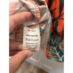 Maude Vivante Womens Red Green Floral Tropical Tier Ruffle Dress Size Xl Pockets Photo 4